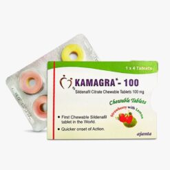 Kamagra Polo 100 mg - jahoda  a citron