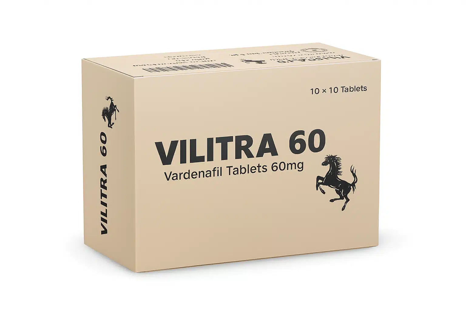 Vilitra 60 mg – doplňkový pohled na produktové balení 1