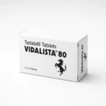 Vidalista 80 mg – bílá krabička s označením síly 80 mg