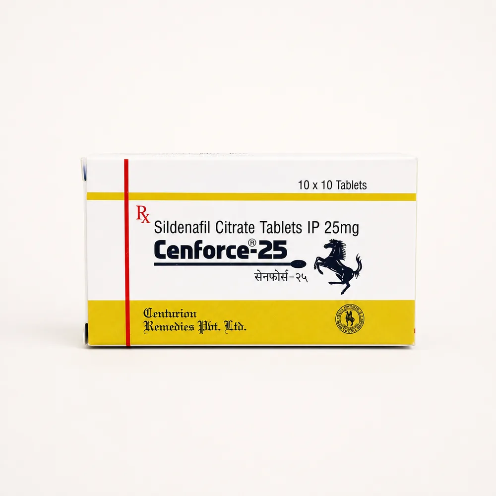 Cenforce 25 mg – samostatná krabička Cenforce 25