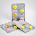 Kamagra 100 mg Chewable tabs – sada blistrů a barevných žvýkacích tablet