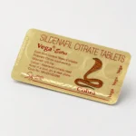 Cobra 120 mg – zadní strana zlatého blistru s potiskem Cobra