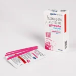 Lovegra Oral Jelly 100 mg – krabička a několik samostatných gelových sáčků