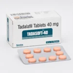 Tadasoft 40 mg – krabička a blistr s deseti meruňkovými tabletami