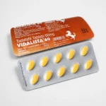 Vidalista 60 mg – přední a zadní strana blistrů Vidalista 60